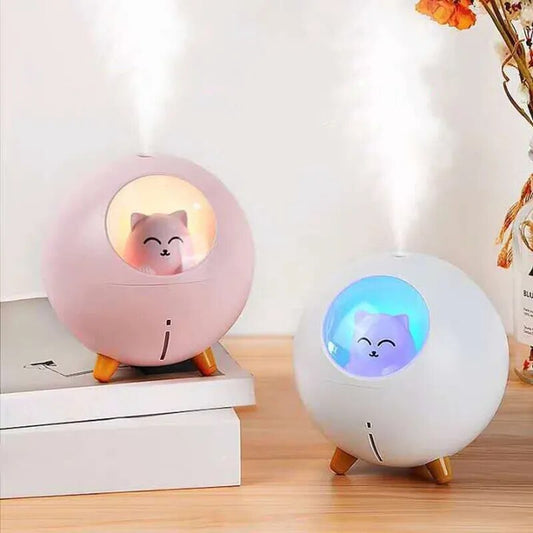 Cute Cat Mini Air Humidifier