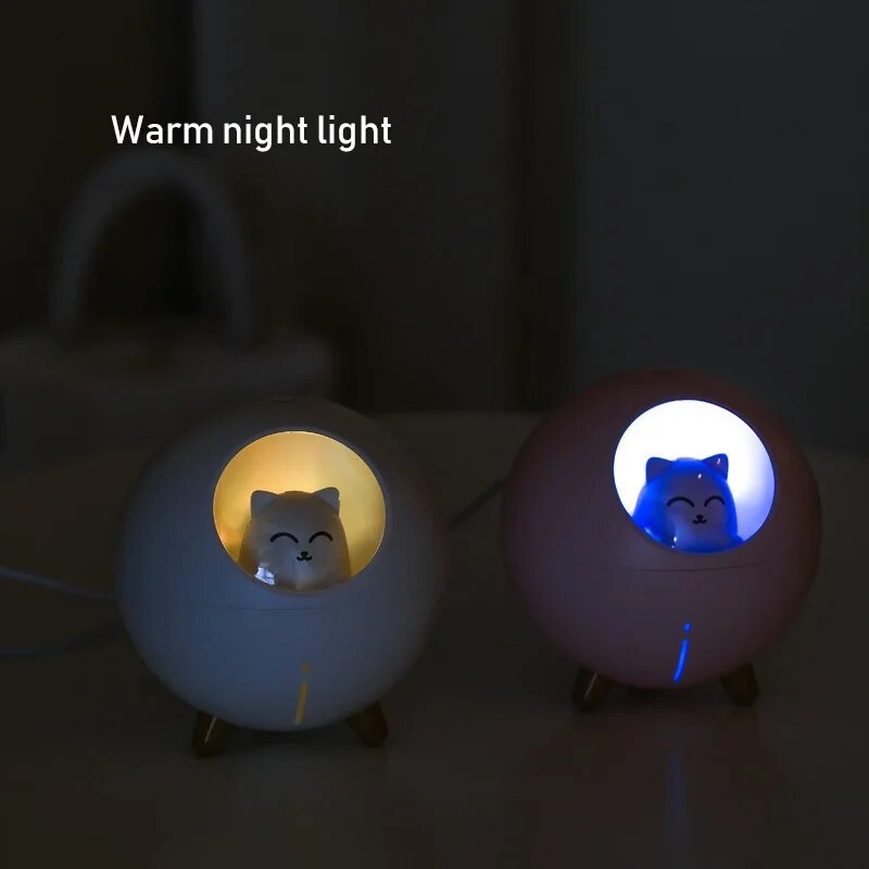 Cute Cat Mini Air Humidifier